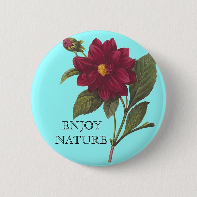 BADGE ROND 5 CM APPRÉCIEZ LA NATURE (Devant)