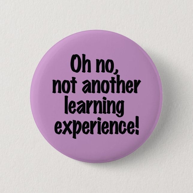 Badge Rond 5 Cm Apprentissage (Devant)