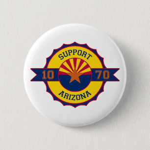Badge Rond 5 Cm Appui Arizona