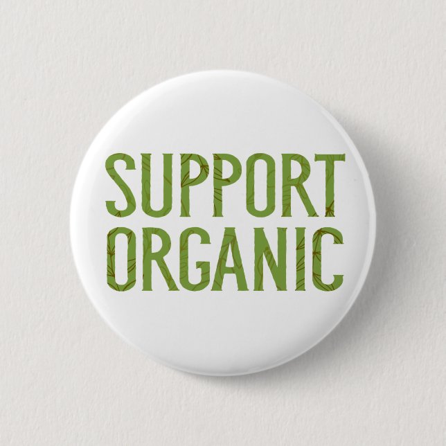 Badge Rond 5 Cm Appui organique (Devant)