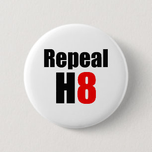 BADGE ROND 5 CM APPUI VERTICAL 8/ABROGATION H8 D'ABROGATION