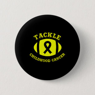 Badge Rond 5 Cm Appuyer la sensibilisation au cancer chez les enfa