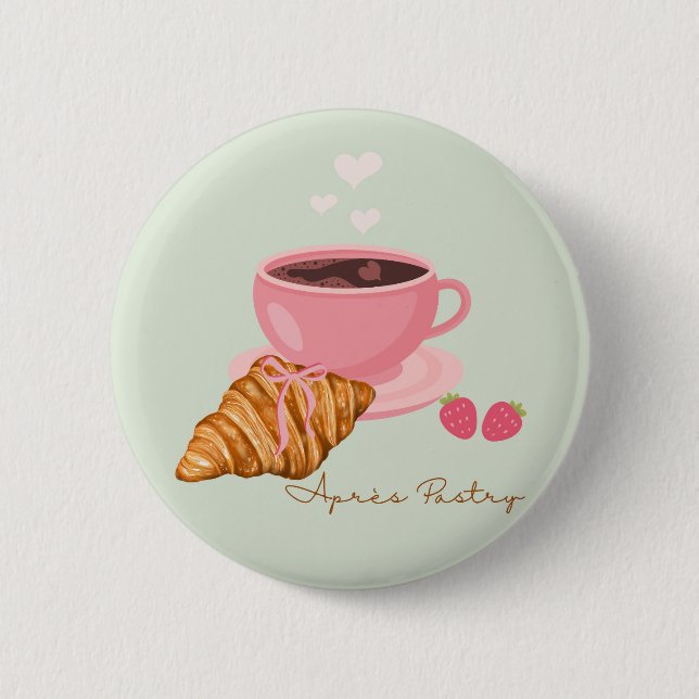 Badge Rond 5 Cm Après la pâte (Devant)