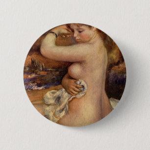 Badge Rond 5 Cm Après le bain