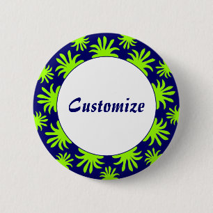 Badge Rond 5 Cm Après-midi du Modèle des Triffids