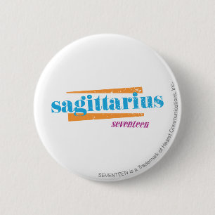Badge Rond 5 Cm Aqua de Sagittaire