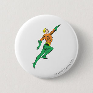 Badge Rond 5 Cm Aquaman bondit