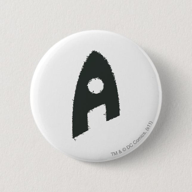 Badge Rond 5 Cm Aquaman Grunge A (Devant)