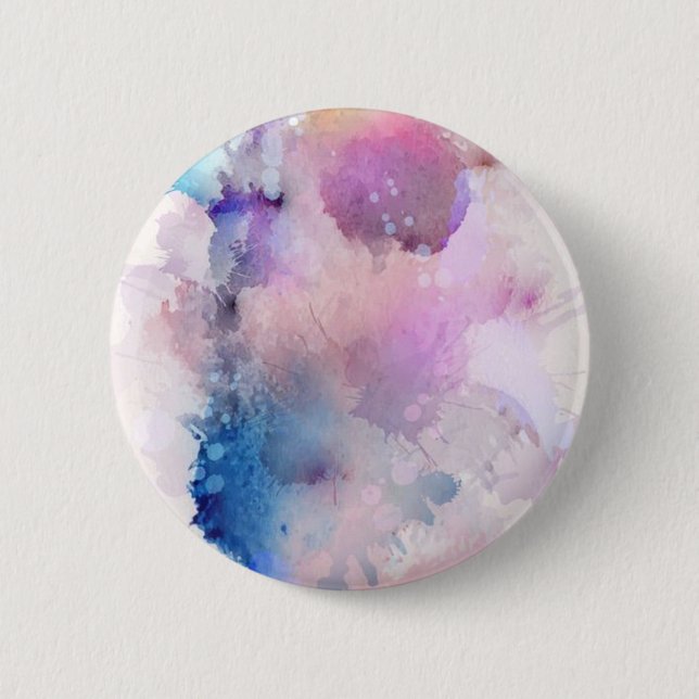 Badge Rond 5 Cm Aquarelle (Devant)