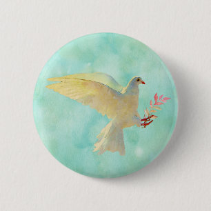Badge Rond 5 Cm Aquarelle