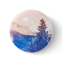 Aquarelle solitaire d'arbre