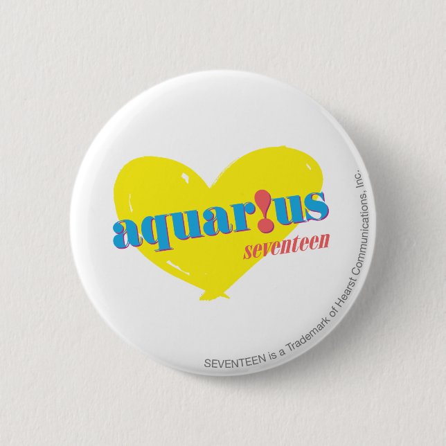 Badge Rond 5 Cm Aquarius 3 (Devant)