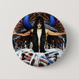 Badge Rond 5 Cm "Arachne- Fierté-"