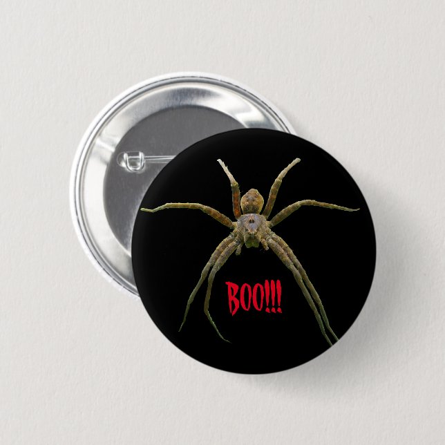 Badge Rond 5 Cm Araignée (Devant & derrière)