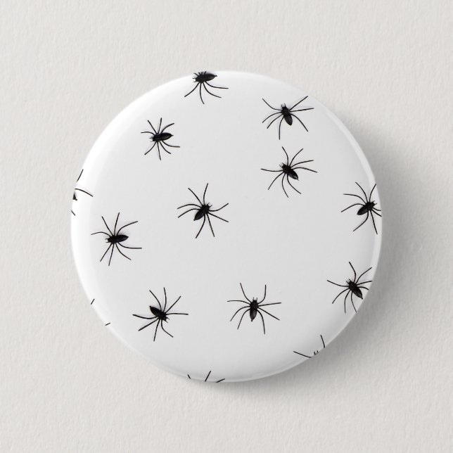 Badge Rond 5 Cm araignées (Devant)