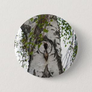 BADGE ROND 5 CM ARBRE ARRIÈRE