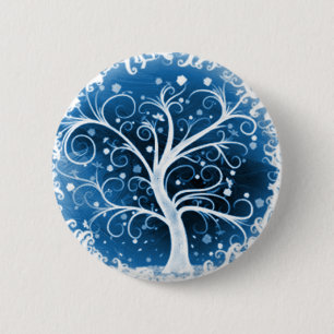 Badge Rond 5 Cm Arbre de la vie