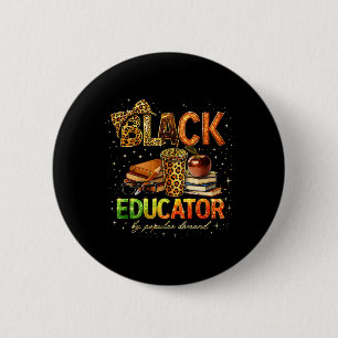 Badge Rond 5 Cm Arbre de l'histoire noire honorant le passé et ins