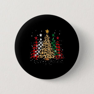 Badge Rond 5 Cm Arbre de Noël