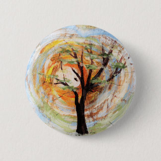 Badge Rond 5 Cm Arbre sur l'arbre