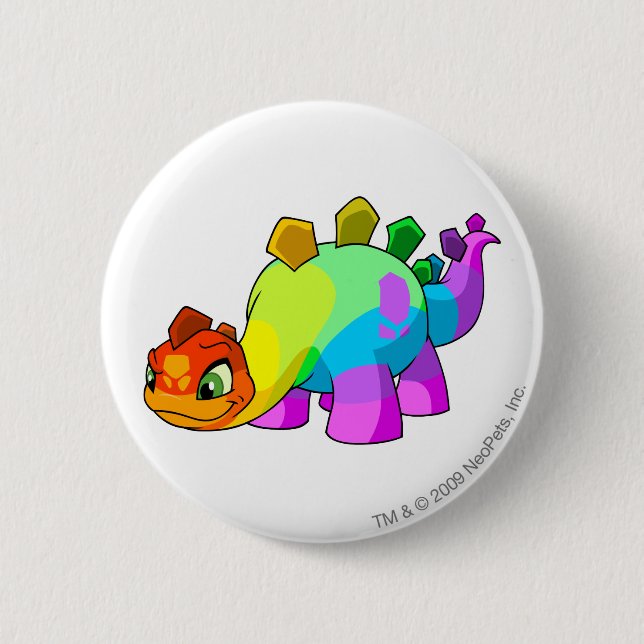Badge Rond 5 Cm Arc-en-ciel de Chomby (Devant)