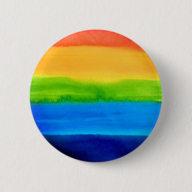 Badge Rond 5 Cm Arc-en-ciel gay Queer (Devant)