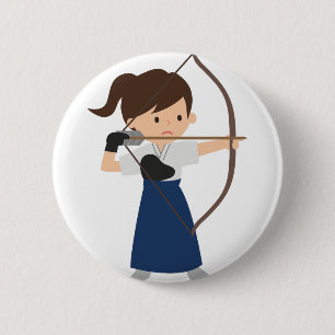 Badge Rond 5 Cm Archer