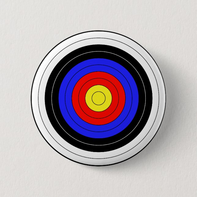 Badge Rond 5 Cm archery (Devant)