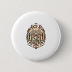 Badge Rond 5 Cm Architecture de la cathédrale Jésus Architecture d