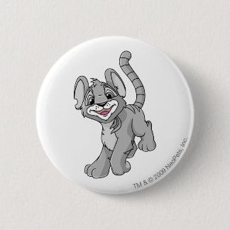 Badge Rond 5 Cm Argent de Kougra