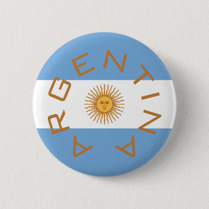 Badge Rond 5 Cm argentine
