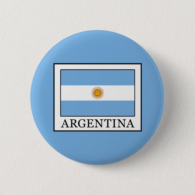 Badge Rond 5 Cm Argentine (Devant)
