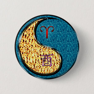Badge Rond 5 Cm Aries & Water Roster