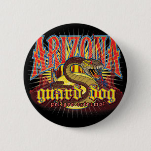 Badge Rond 5 Cm Arizona Snake