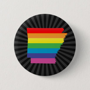 Badge Rond 5 Cm arkansas fierté.