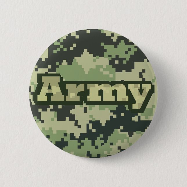 Badge Rond 5 Cm Armée (Devant)
