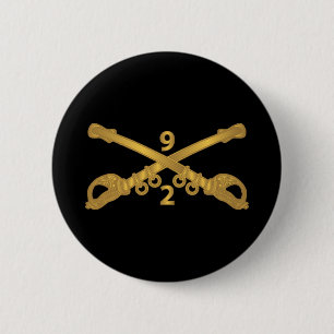 Badge Rond 5 Cm Armée - 2e Escadron, 9e Branche de cavalerie wtxt