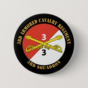 Badge Rond 5 Cm Armée - 3e Escadron - 3e Régiment de cavalerie bli