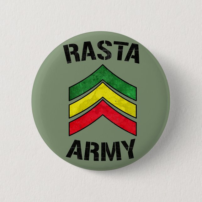 Badge Rond 5 Cm Armée de Rasta (Devant)