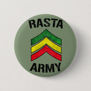 Badge Rond 5 Cm Armée de Rasta