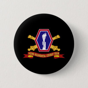 Badge Rond 5 Cm Armée de terre - 442e équipe de combat régimentair