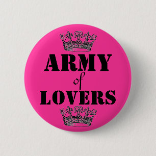 Badge Rond 5 Cm Armée des amants