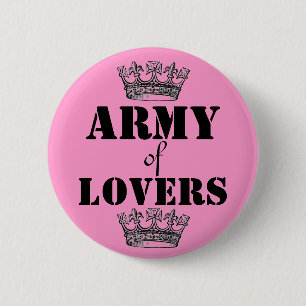 Badge Rond 5 Cm Armée des amants