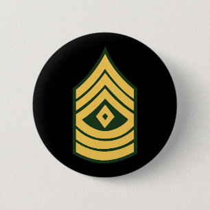 Badge Rond 5 Cm Armée - Premier sergent E-8 (1SG)