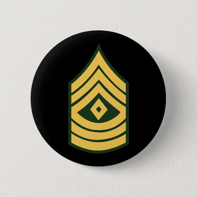 Badge Rond 5 Cm Armée - Premier sergent E-8 (1SG) (Devant)