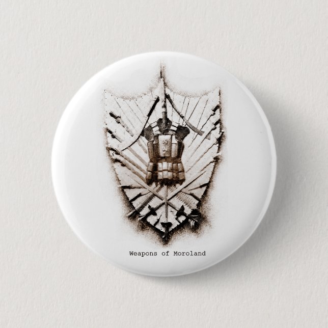 Badge Rond 5 Cm Armes de classique de Moroland (Devant)