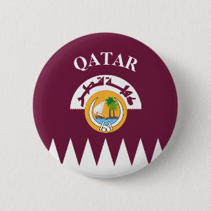 Badge Rond 5 Cm armes qatar