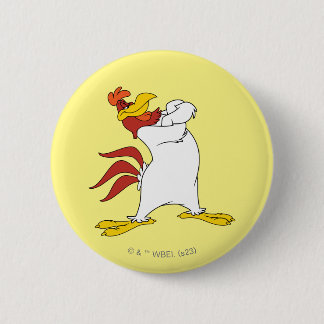 Badge Rond 5 Cm Armoiries de Foghorn Leghorn franchies