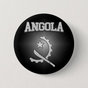 Badge Rond 5 Cm Armoiries de l'Angola