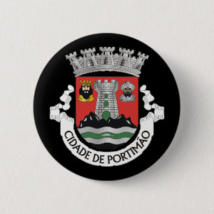 Badge Rond 5 Cm Armoiries de Portimão, PORTUGAL
